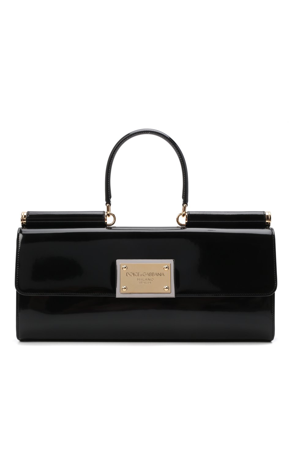 Сумка sicily DOLCE & GABBANA черного цвета по цене 329500 руб., арт. BB7007/A1037, фото 1 Сумка sicily DOLCE & GABBANA, арт. BB7007/A1037, фото 1