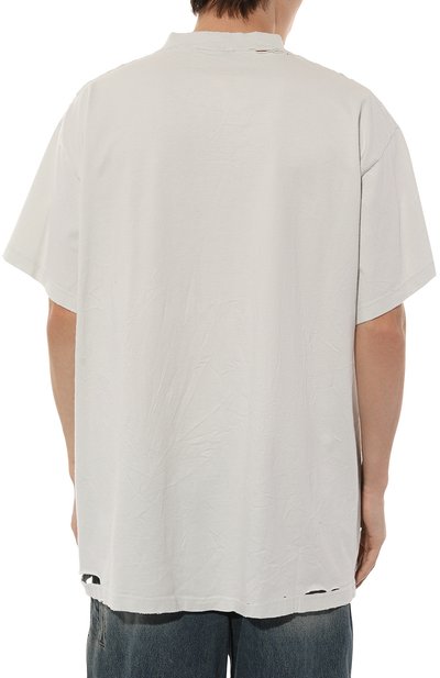 Хлопковая футболка BALENCIAGA, арт. 787349/TRVC9, фото 4