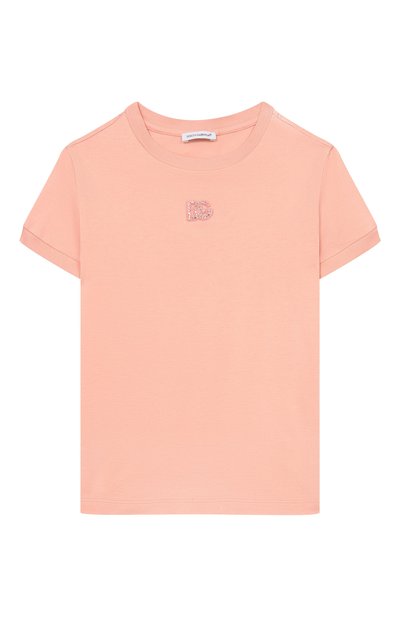 Хлопковая футболка DOLCE & GABBANA, арт. L5JTNJ/G7PRV_001
