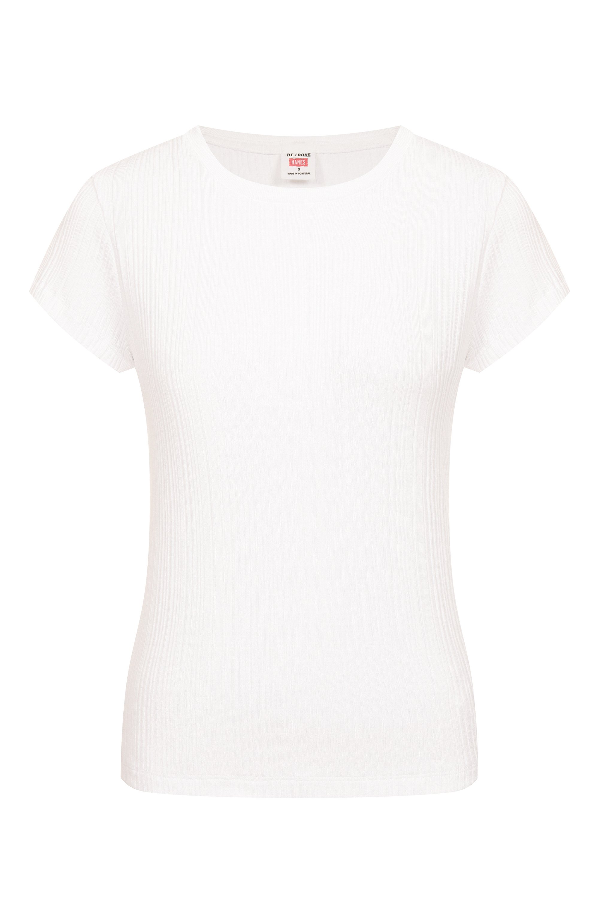 Хлопковая футболка RE/DONE, арт. 865-02WSLIMTE, фото 1