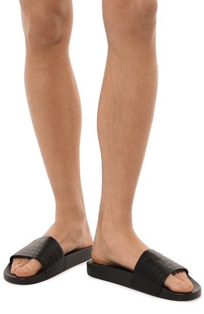 Шлепанцы из кожи крокодила STEFANO RICCI, арт. UG31_G750/CS, фото 3