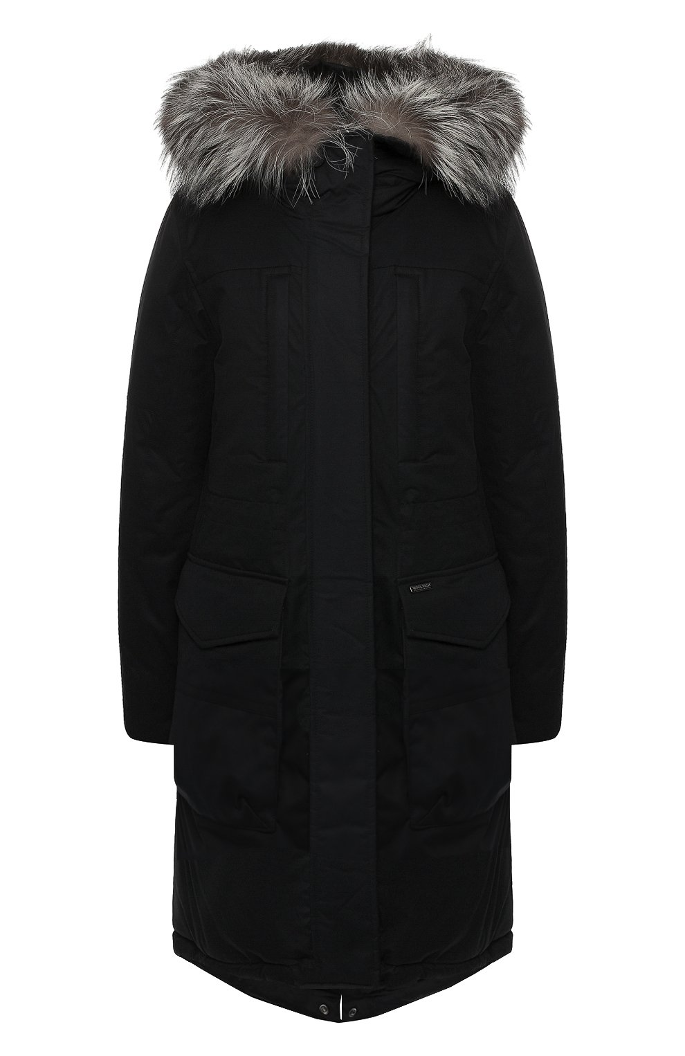 Хлопковая парка на меховой подкладке WOOLRICH, арт. WWCPS2627/LM10, фото 1