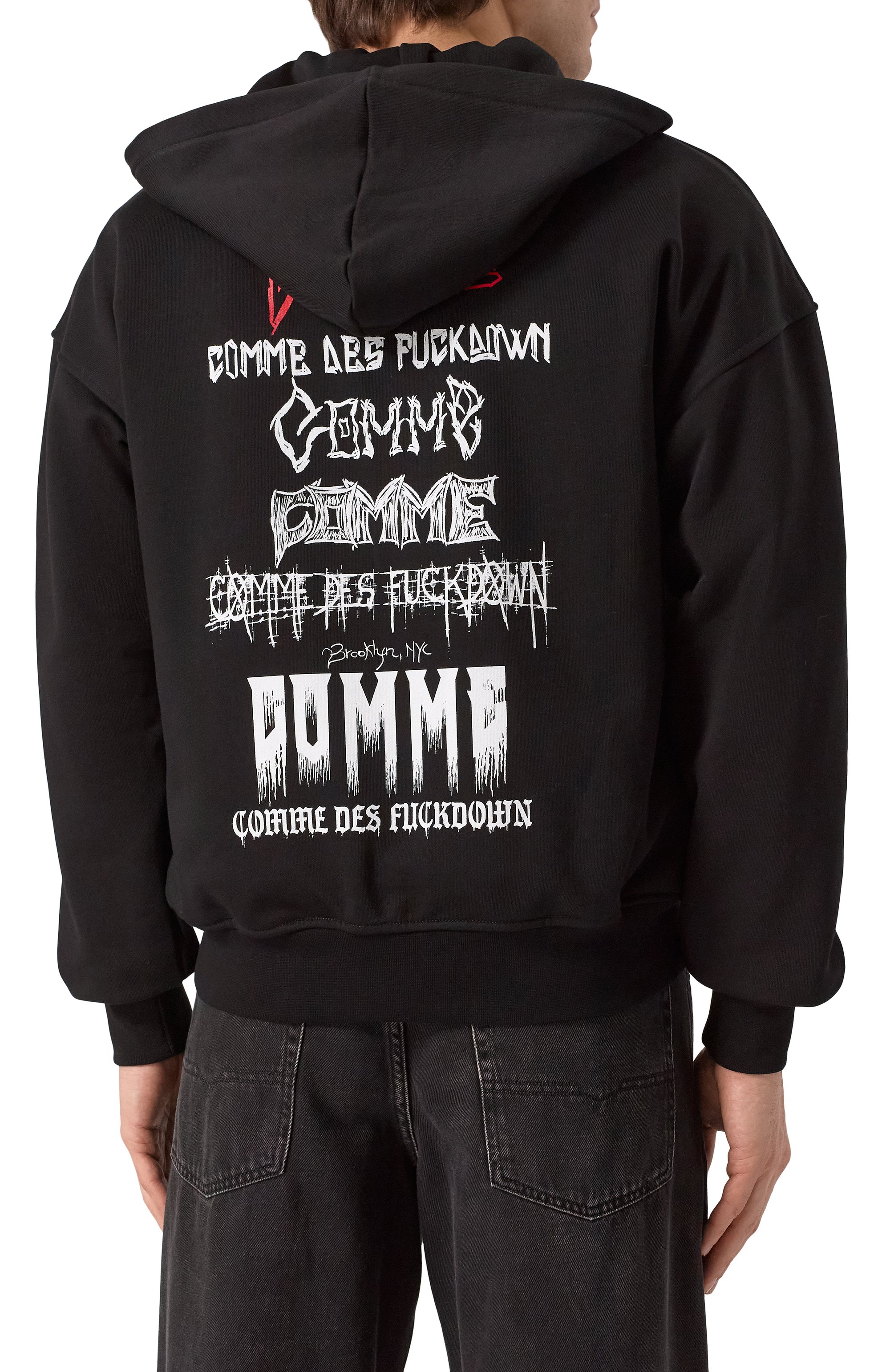 Хлопковая толстовка COMME DES FUCKDOWN, арт. CFABM01545, фото 4
