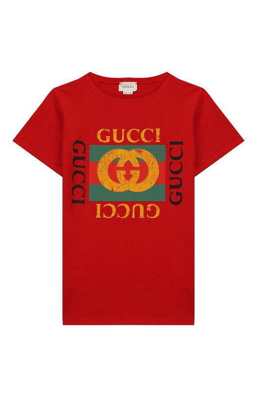 Хлопковая футболка Gucci