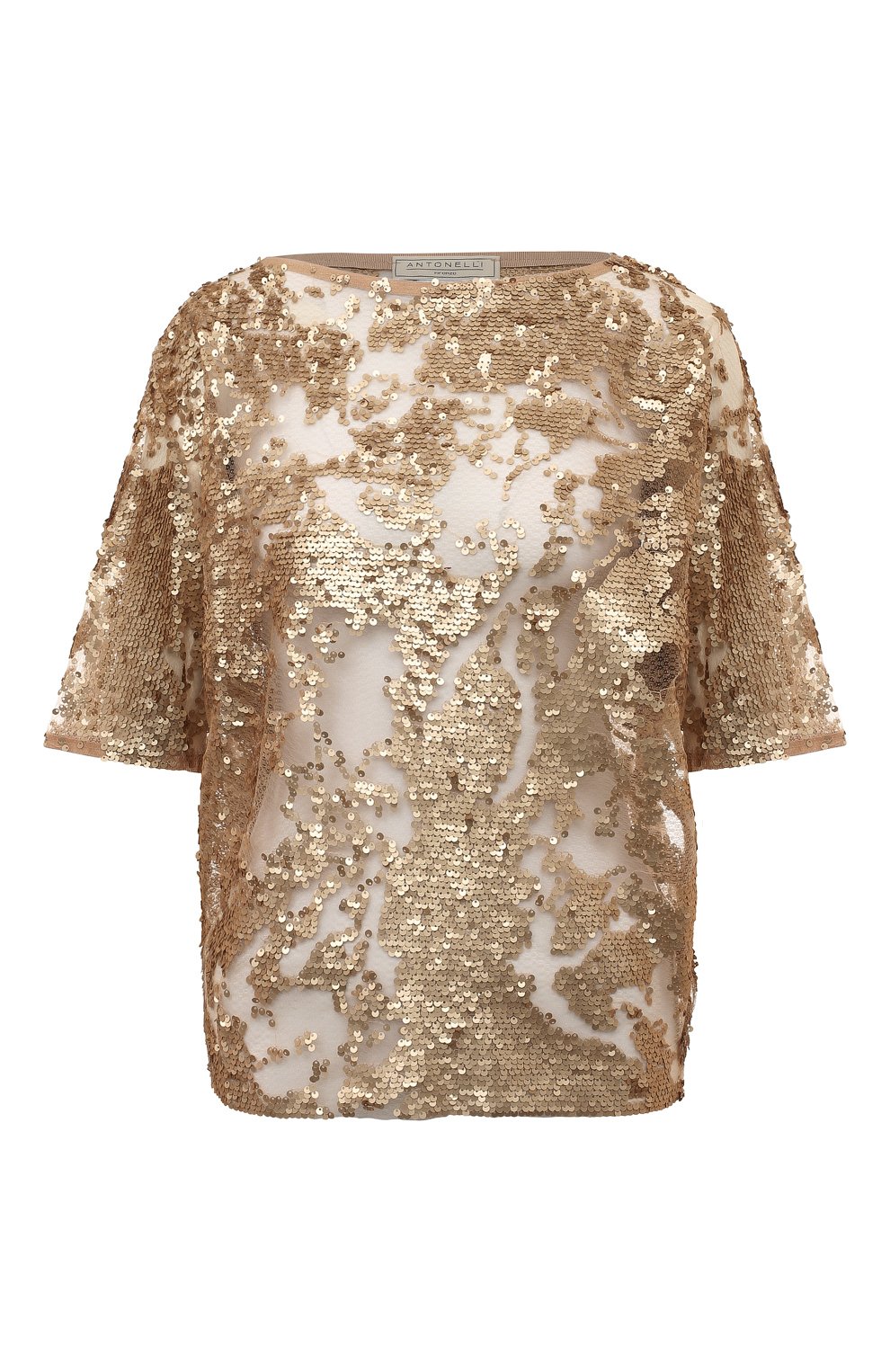 Топ с отделкой пайетками ANTONELLI FIRENZE, арт. J2683/358C, фото 1