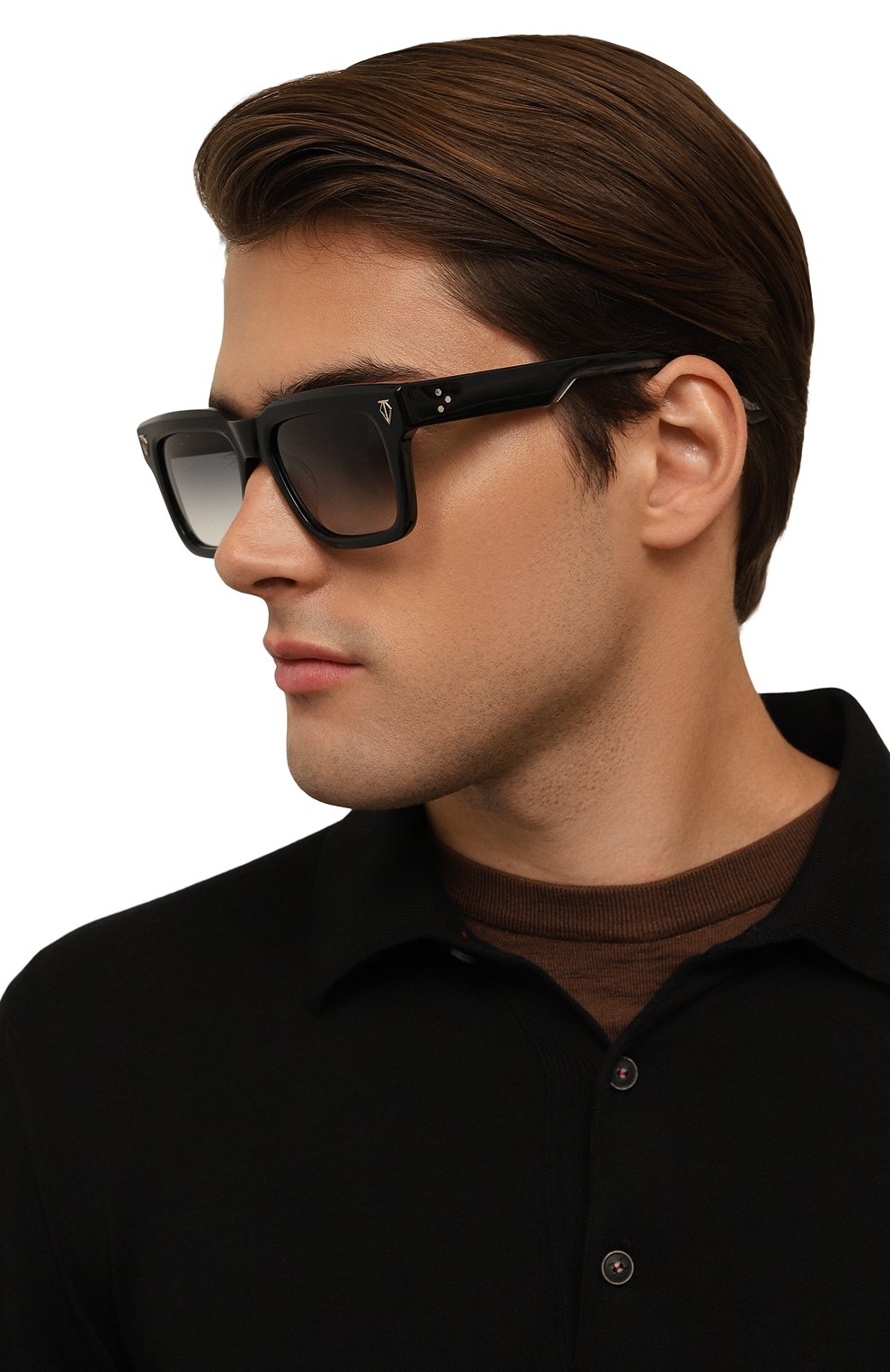 Солнцезащитные очки T HENRI, арт. H1CARB0N (BLACK/SILVER), фото 2