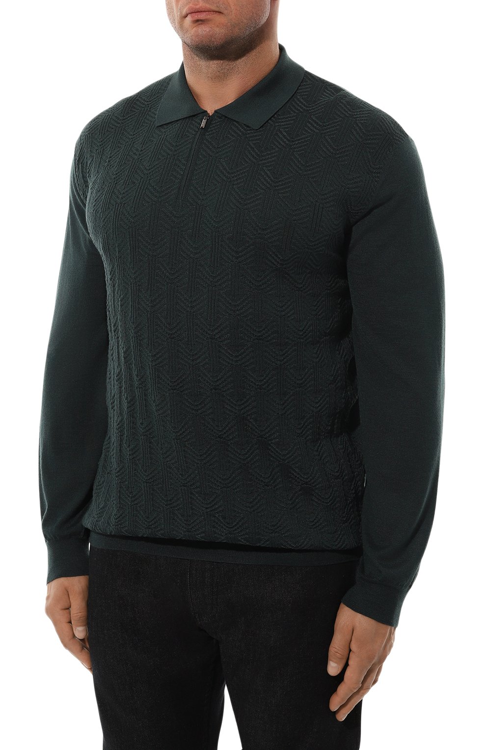 Поло из кашемира и шелка ZILLI, арт. KZP001M0330VSPK00/64, фото 3