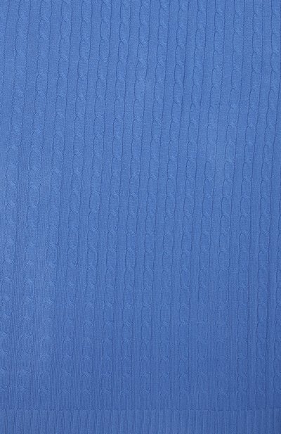 Кашемировый плед RALPH LAUREN голубого цвета по цене 93250 руб., арт. 650778520, фото 3 Кашемировый плед RALPH LAUREN, арт. 650778520, фото 3