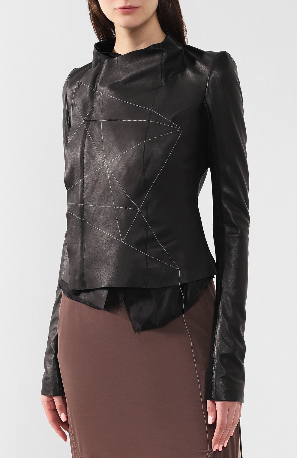 Кожаная куртка RICK OWENS, арт. RP19S6707/LC0M8, фото 3