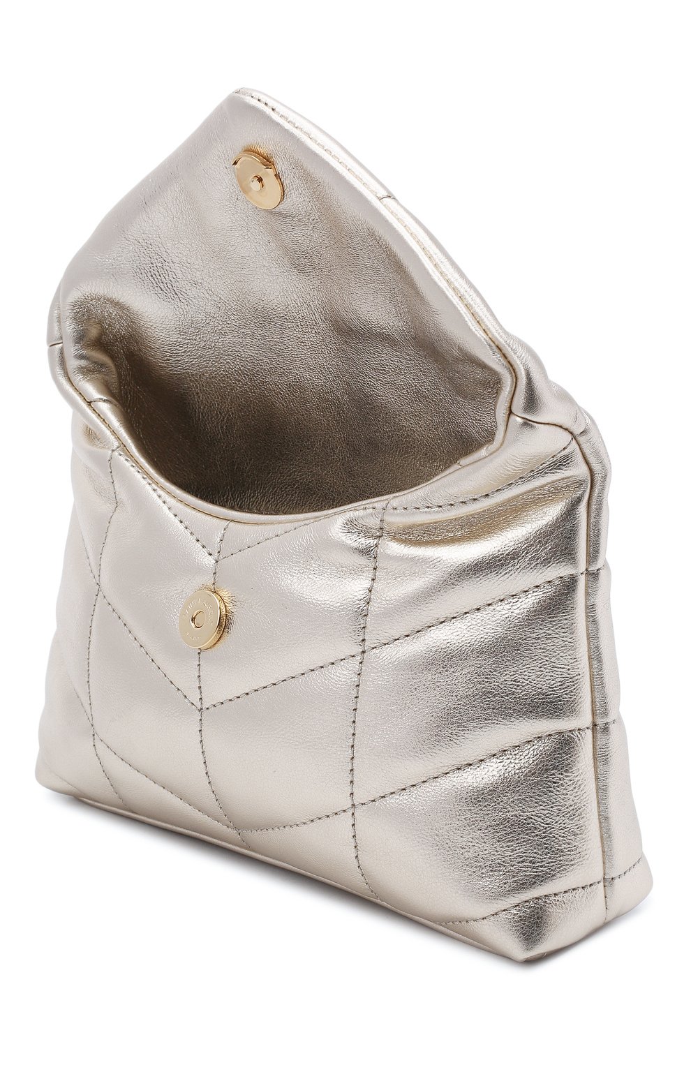 Клатч puffer small с футляром для кредитных карт SAINT LAURENT, арт. 650880/AAAA1, фото 5