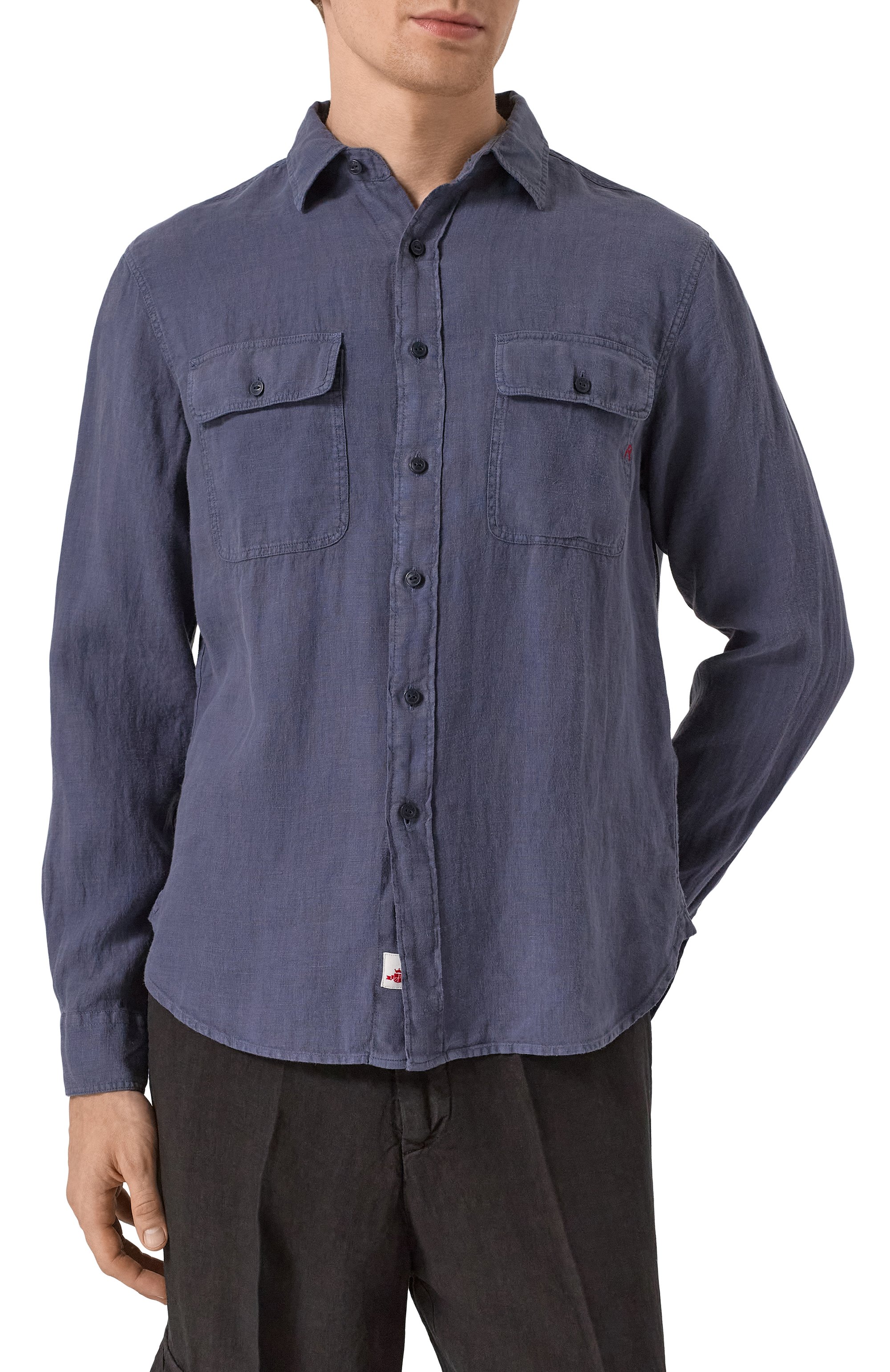 Льняная рубашка REPLAY, арт. M4147 .000.81388B, фото 3