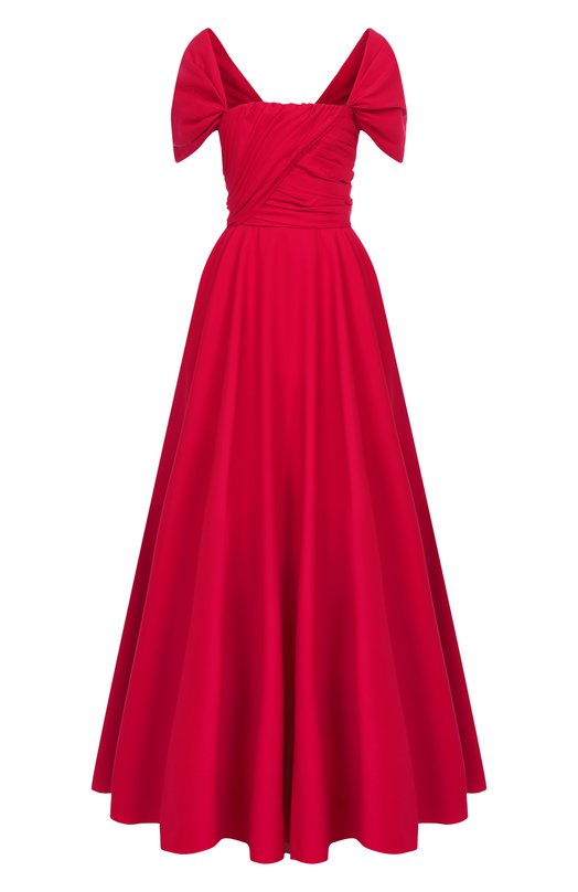 Хлопковое платье Giambattista Valli 25FWPVTE5090/40P0P Красный 25FWPVTE5090/40P0P