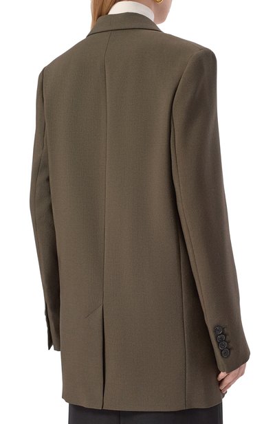 Шерстяной жакет TOTEME, арт. 254-WRZ0058-FB0537, фото 4