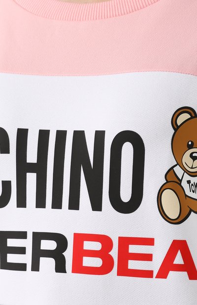 Хлопковый свитшот MOSCHINO, арт. A1729/9012, фото 5