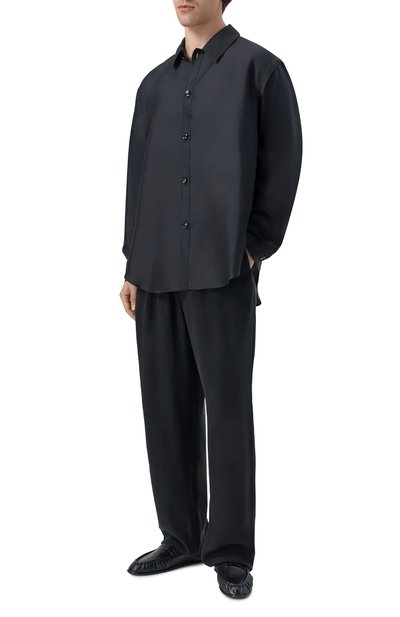 Мужская шелковая рубашка GIORGIO ARMANI, арт. GM003421/TE21016