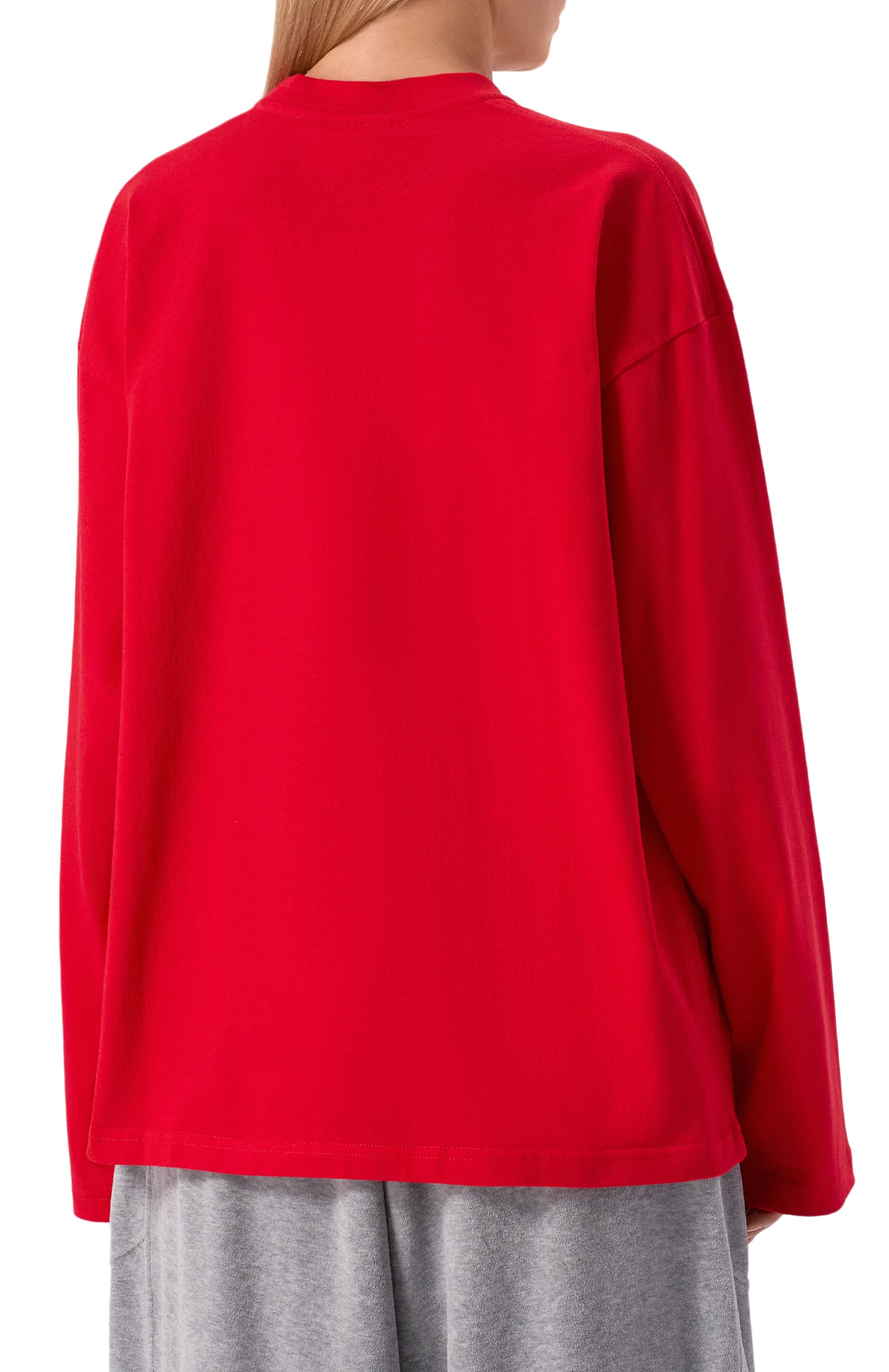 Хлопковый лонгслив PLANTA ROSA, арт. PR/L01.1/MOTOROIL-WHITE/220, фото 7