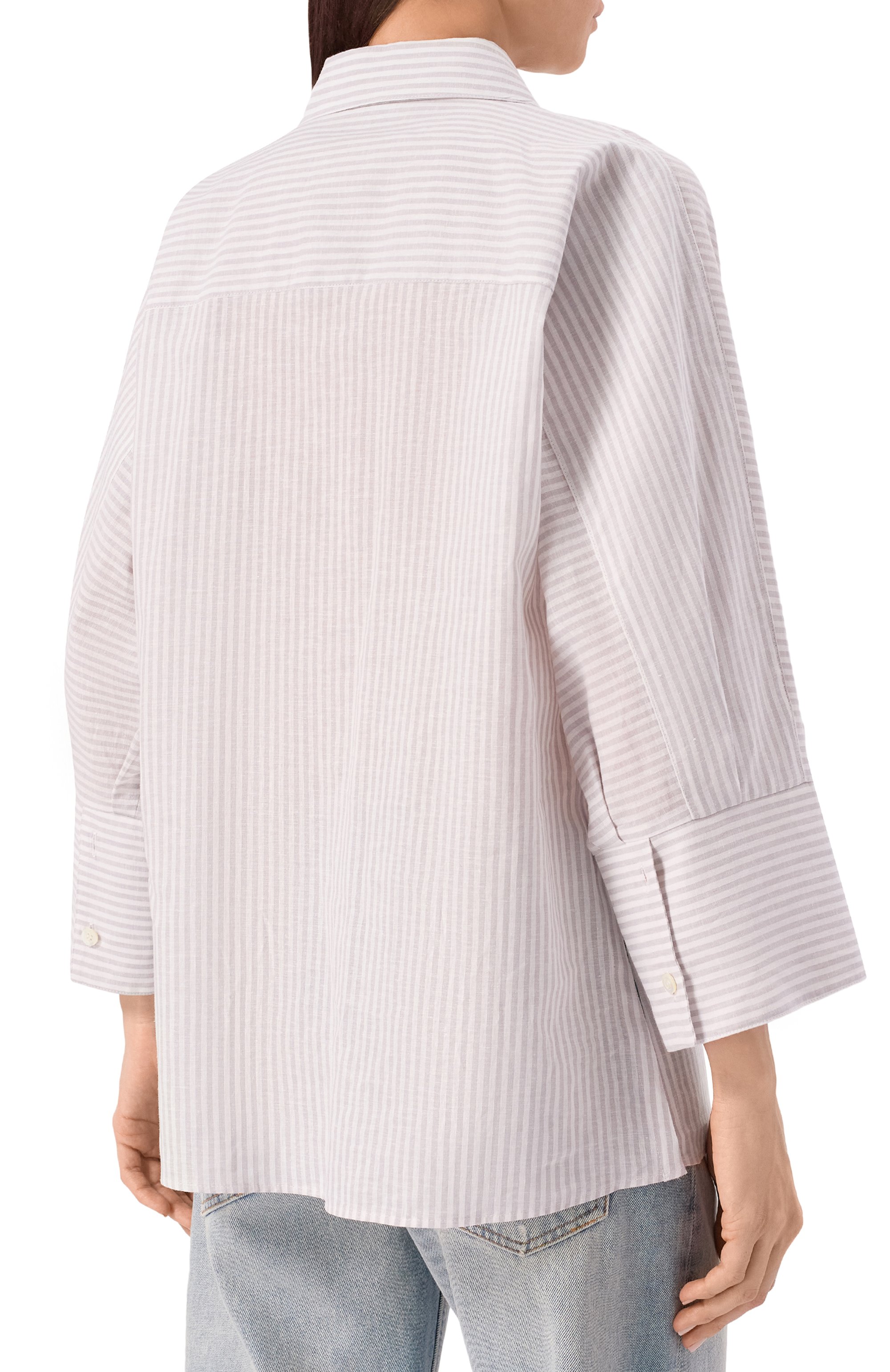 Рубашка изо льна и хлопка PIETRO BRUNELLI, арт. CA2514/LI0028, фото 4