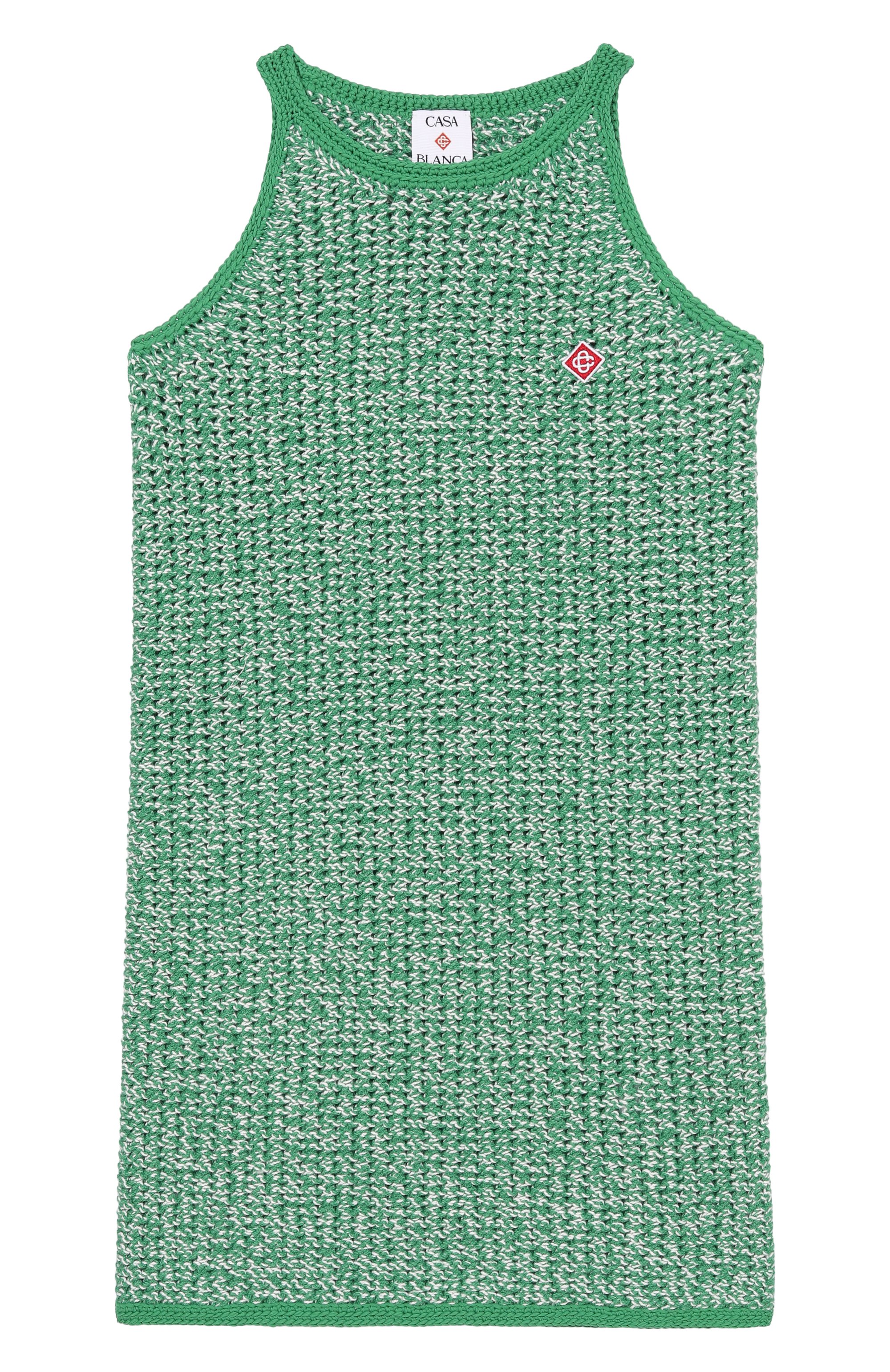 Хлопковый сарафан CASABLANCA, арт. K-SP26-KW-1368-01-EX-BC, фото 1