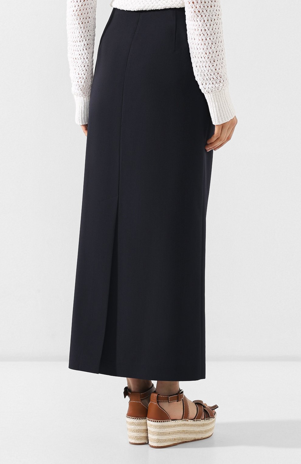 Юбка-макси JIL SANDER NAVY, арт. JNWM3508F/JM2124, фото 4