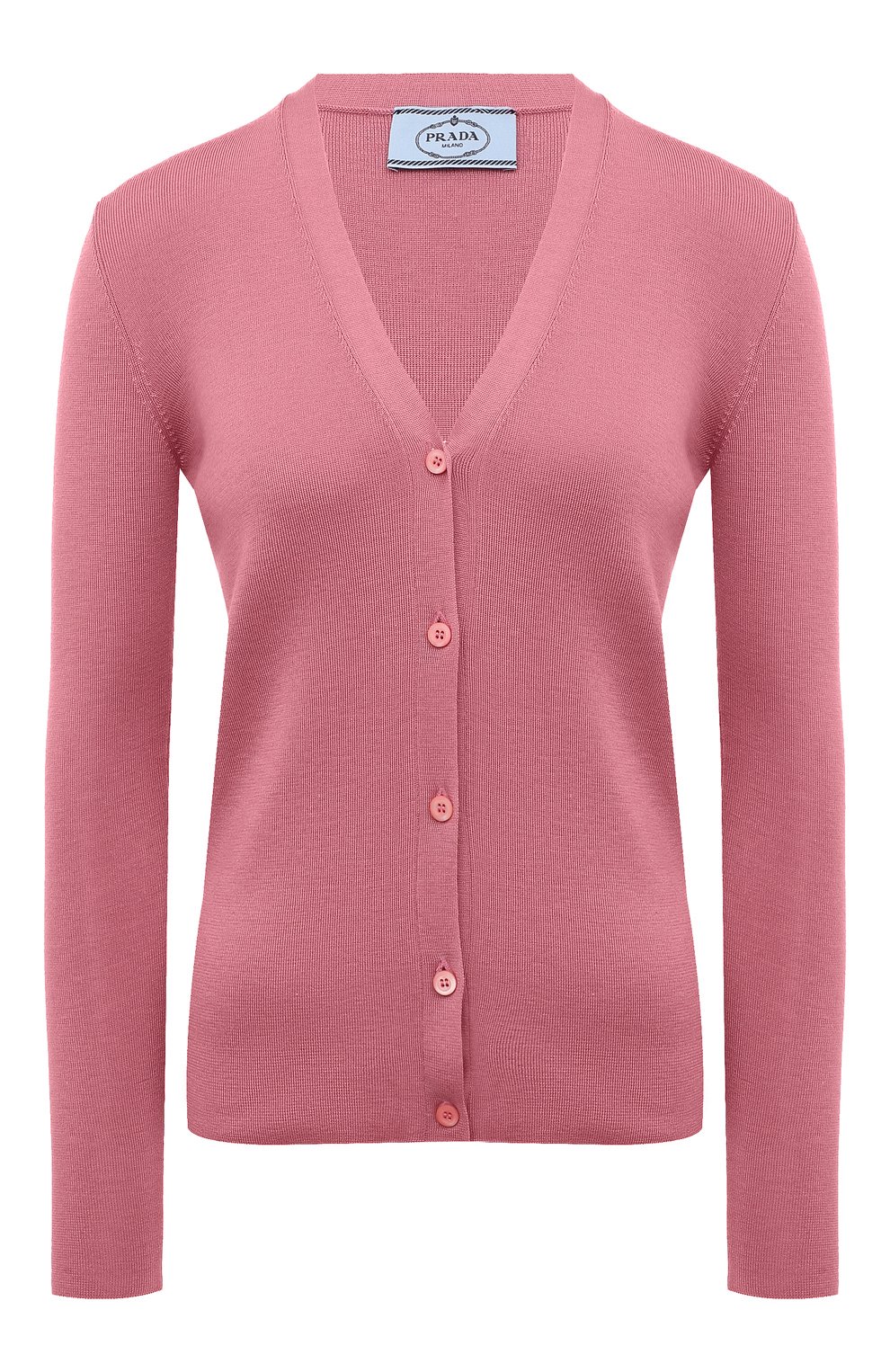 Кардиган из кашемира и шелка PRADA, арт. 25437-40J-F0410, фото 1