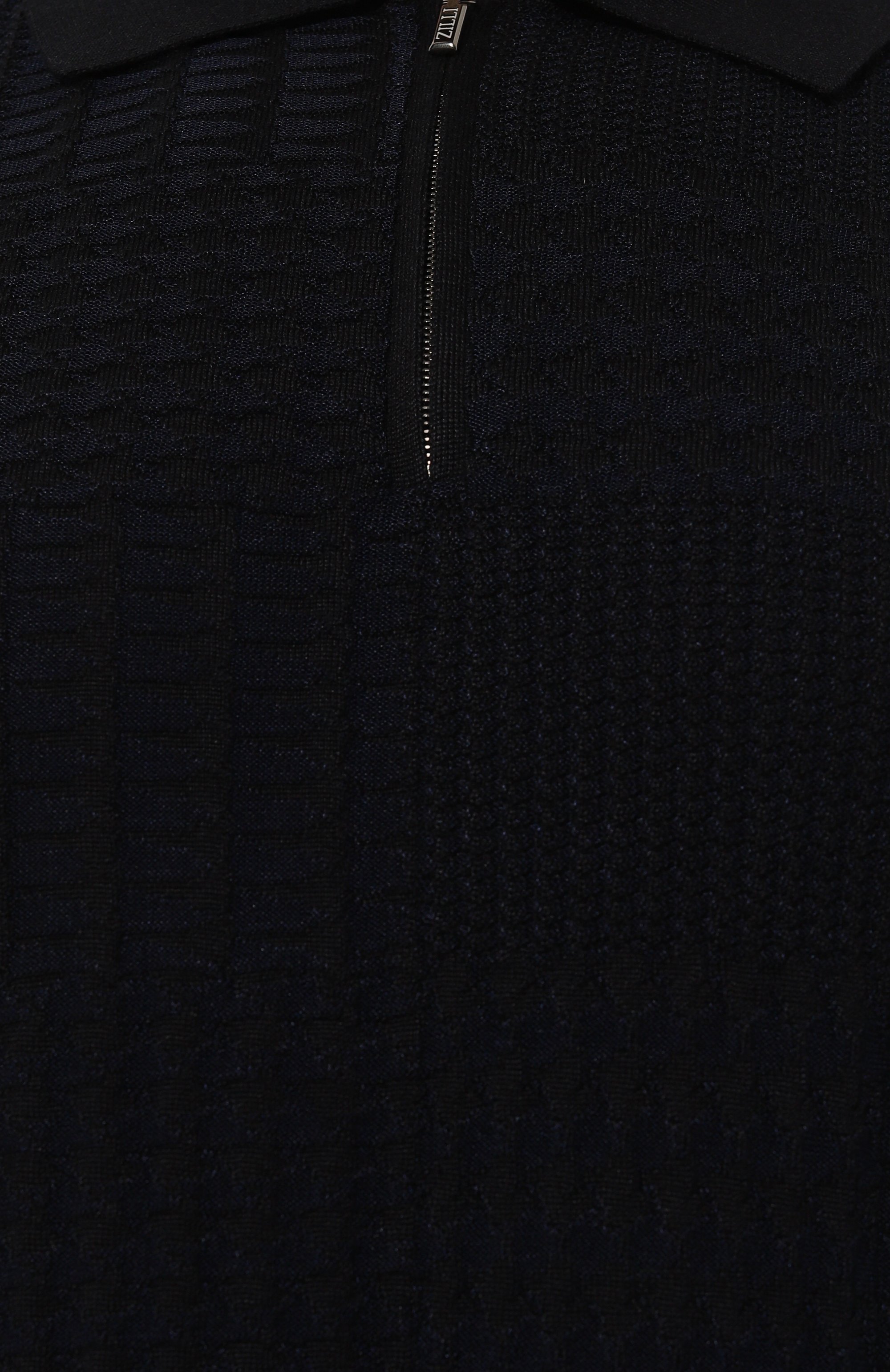 Поло из кашемира и шелка ZILLI, арт. KZP001M0330VPDG00/64, фото 5