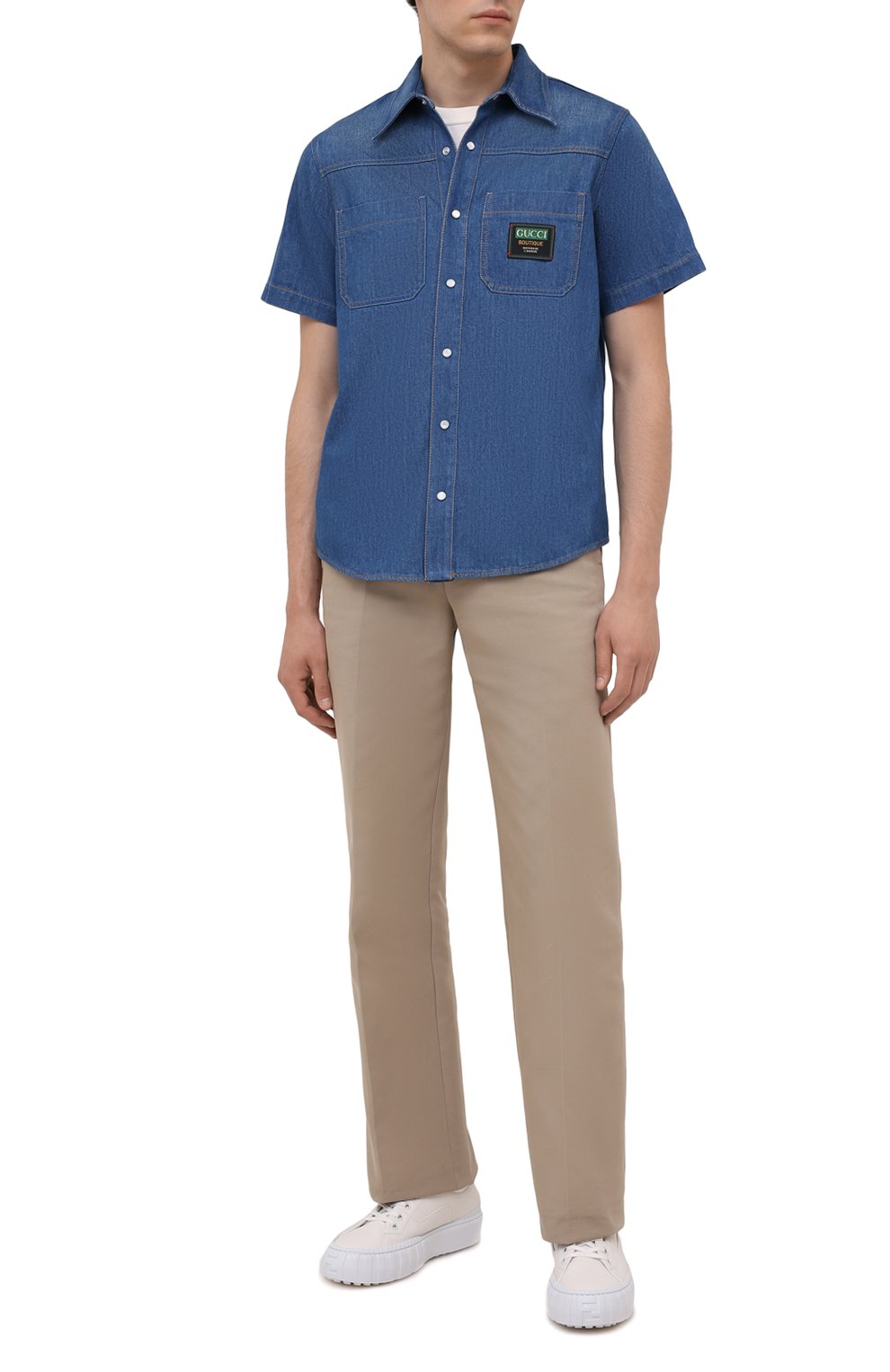 Джинсовая рубашка GUCCI, арт. 655704/XDBL2, фото 2