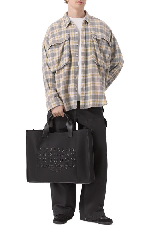 Сумка-тоут Cabas large Maison Margiela SB2WC0003/P7276 Чёрный  SB2WC0003/P7276 Фото 7
