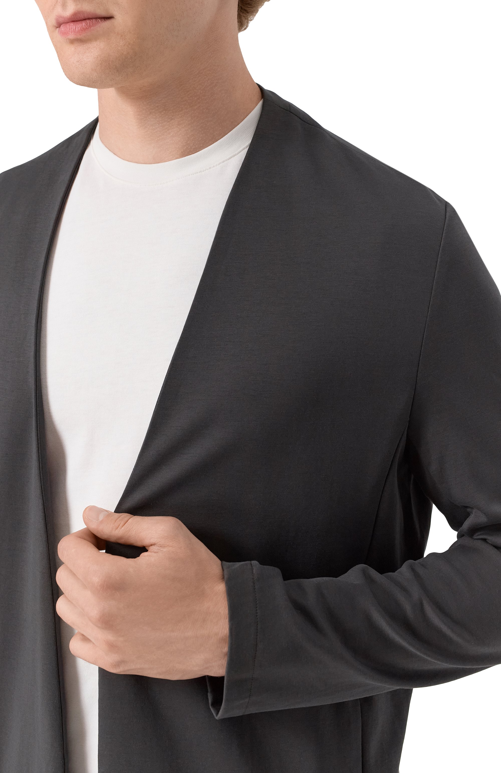 Хлопковый пиджак ATTACHMENT, арт. AJ51-048, фото 5