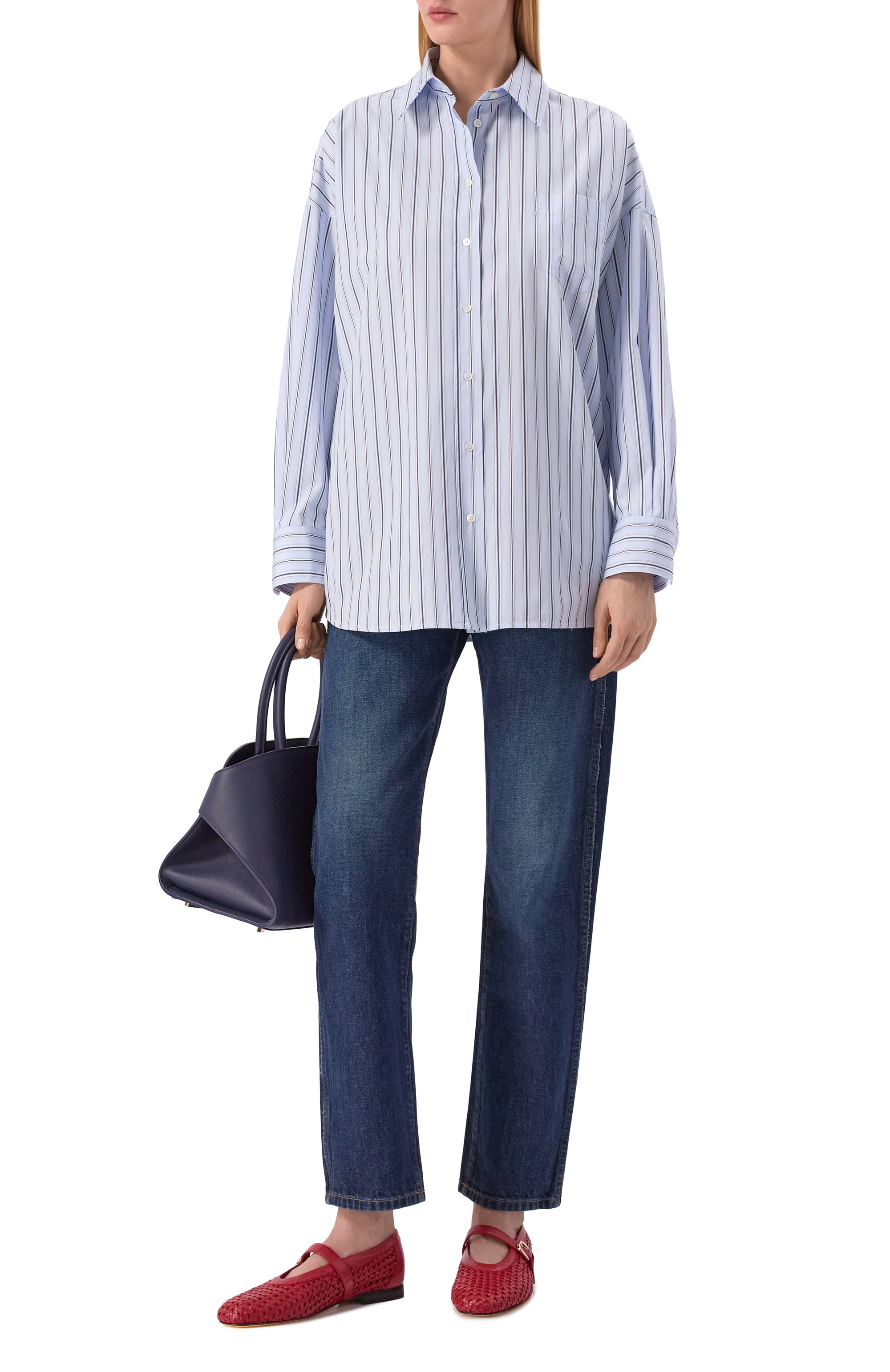 Кожаные балетки DOUCAL'S, арт. DD8778MAENUZ246N, фото 3