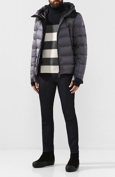 Замшевые сапоги guard ii BALLY черного цвета по цене 49950 руб., арт. GUARD II M/200, фото 2 Замшевые сапоги guard ii BALLY, арт. GUARD II M/200, фото 2