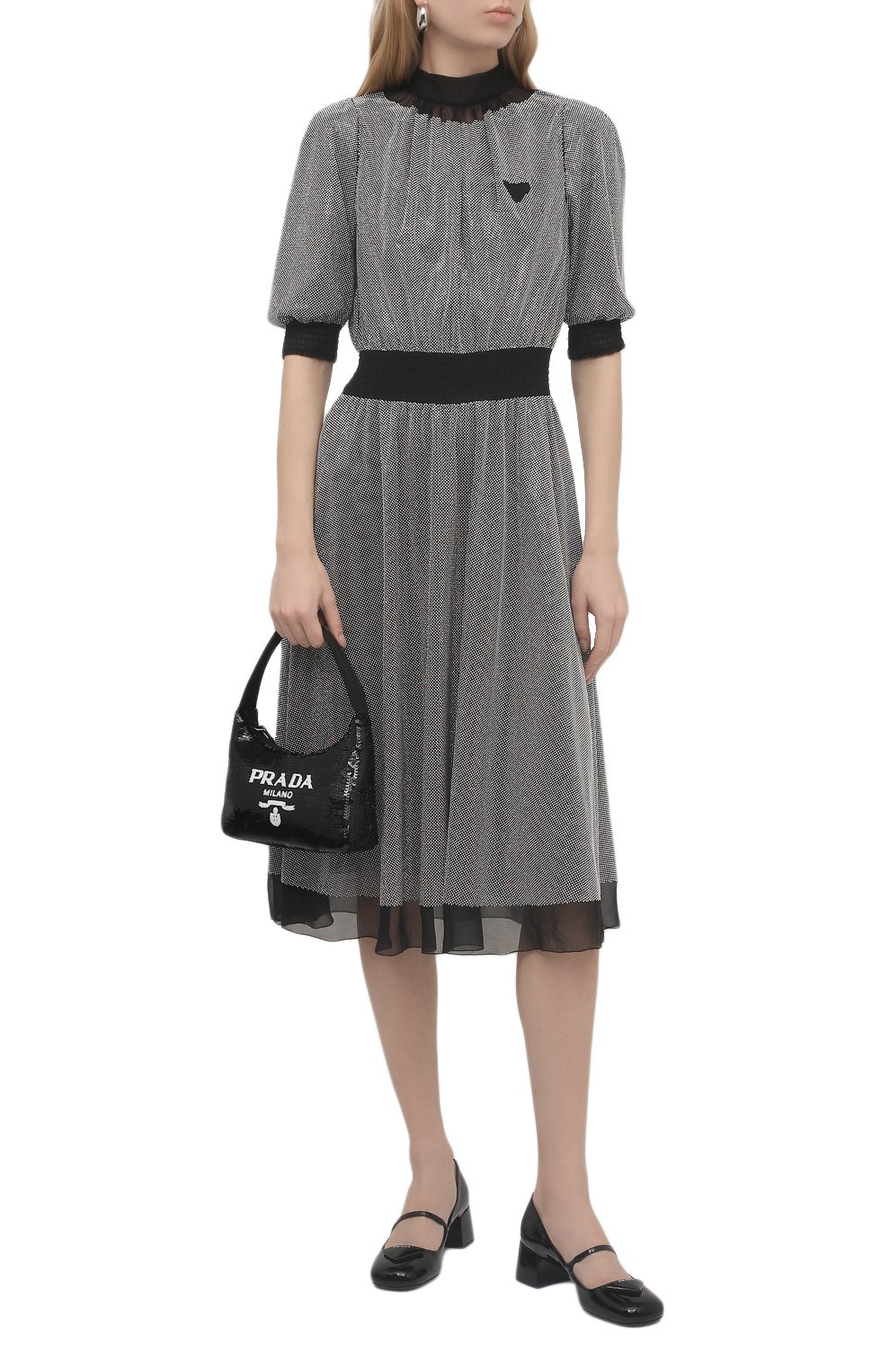 Кожаные туфли PRADA, арт. 1I768M-069-F0002-045, фото 2