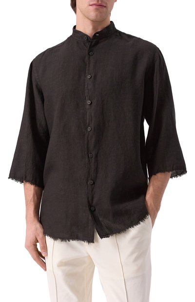 Льняная рубашка INLINUM, а�рт. VALENTIN0TREQUARTI_5, фото 3