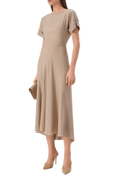 Текстильные туфли nikki 95 GIANVITO ROSSI, арт. G95628.95RIC.INKMEKM, фото 3