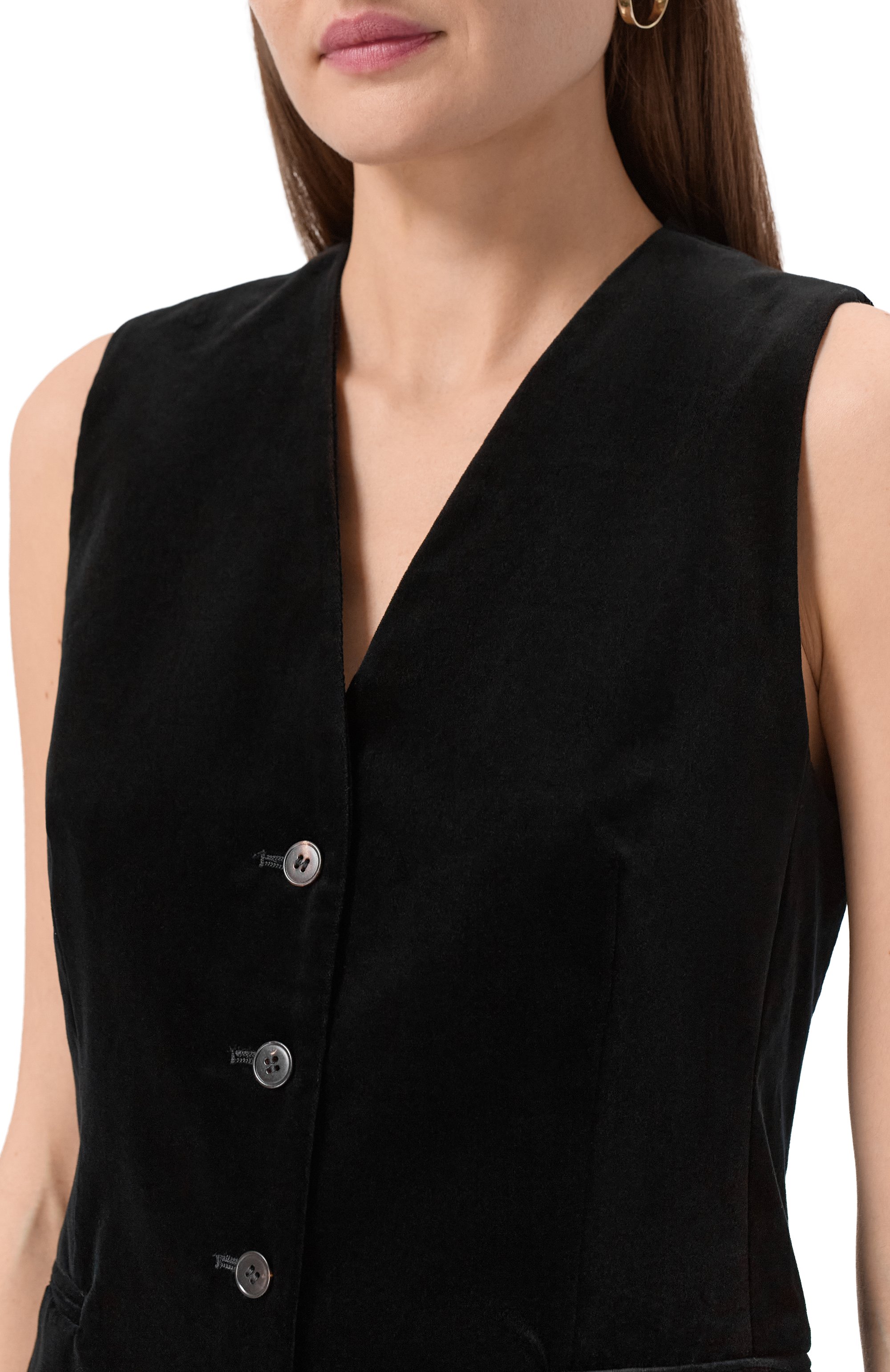 Бархатный жилет ANTONELLI FIRENZE, арт. N3587P/682B, фото 5