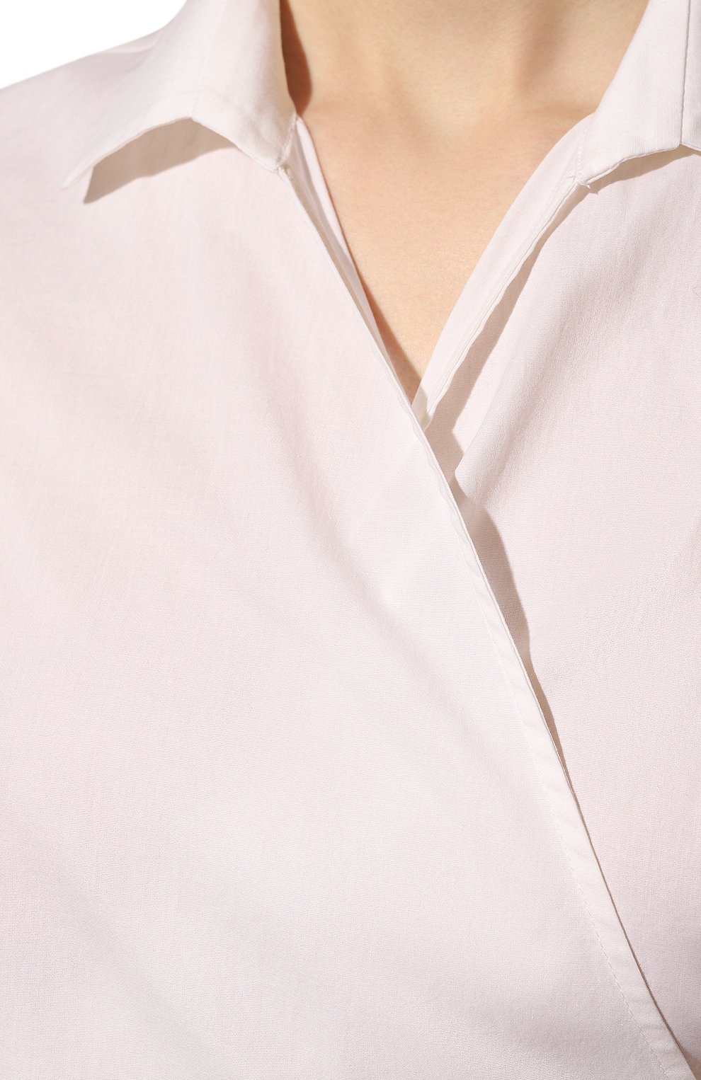 Хлопковый топ с отделкой перьями GIUSEPPE DI MORABITO, арт. PS23135T0-P-126, фото 5