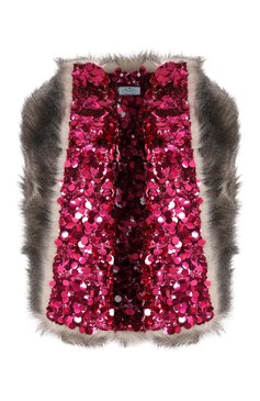 Накидка с отделкой пайетками PRADA, арт. PZY004-1ZOS-F02IS, фото 1