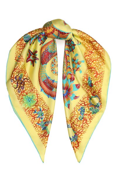 Шелковый платок mermaid KIRILL OVCHINNIKOV, арт. 90\M, фото 1