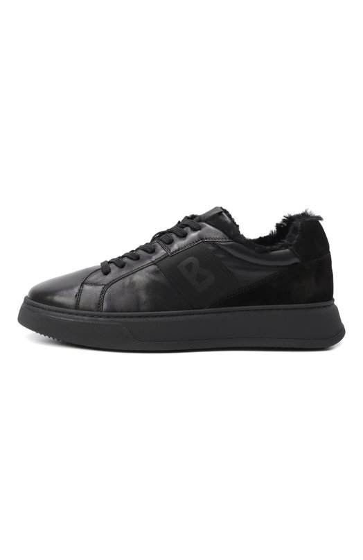 Кожаные кеды Milan Bogner 12540003 Чёрный  12540003 Фото 4