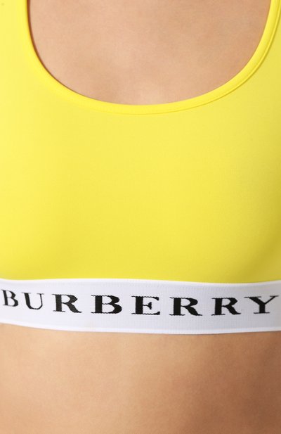 Кроп-топ с логотипом бренда BURBERRY, арт. 8001579, фото 5