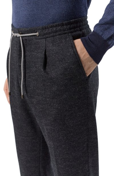 Шерстяные брюки CORNELIANI, арт. 944L19-9417800, фото 5