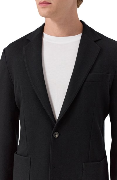 Пиджак из шерсти и кашемира MARCO PESCAROLO, арт. AP0LL0/52Y11, фото 5
