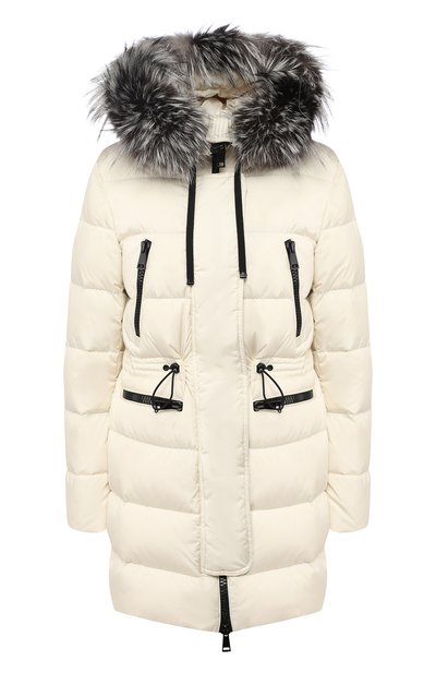 Женский пуховик с меховой отделкой капюшона MONCLER, арт. D2-093-49885-25-54155