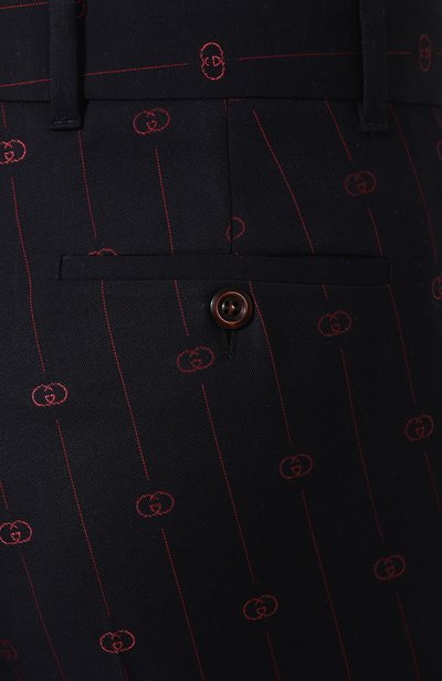 Шерстяные брюки GUCCI, арт. 595172/ZABJ0, фото 5