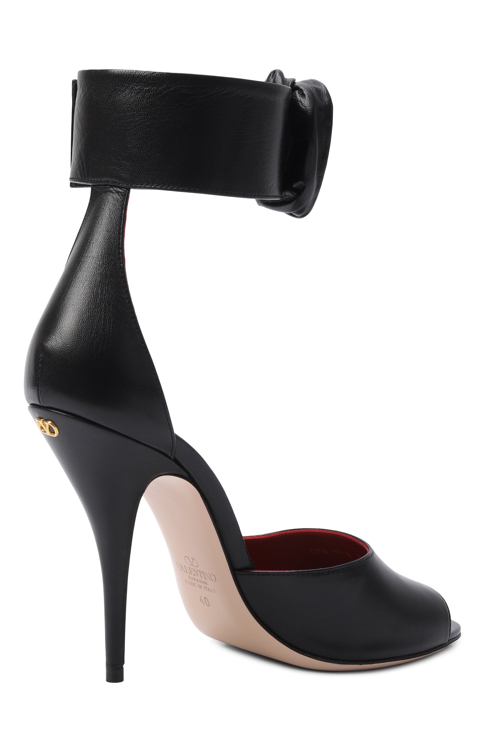 Кожаные босоножки drip rose 105 VALENTINO, арт. 8W2S0MY5/RDW, фото 5