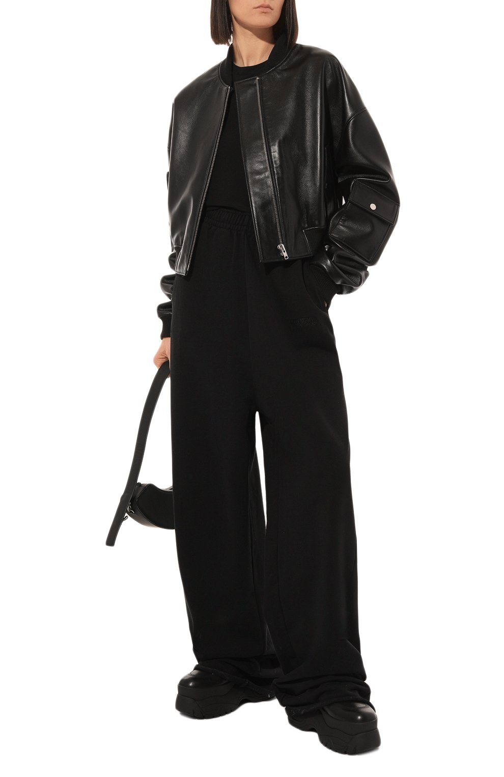 Кожаные ботинки spike NAKED WOLFE черного цвета по цене 35600 руб., арт. SPIKE/LEATHER, фото 2 Кожаные ботинки spike NAKED WOLFE, арт. SPIKE/LEATHER, фото 2