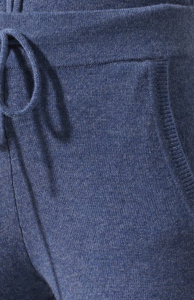 Кашемировые джоггеры NOT SHY синего цвета по цене 18500 руб., арт. 3501008C, фото 5 Кашемировые джоггеры NOT SHY, арт. 3501008C, фото 5