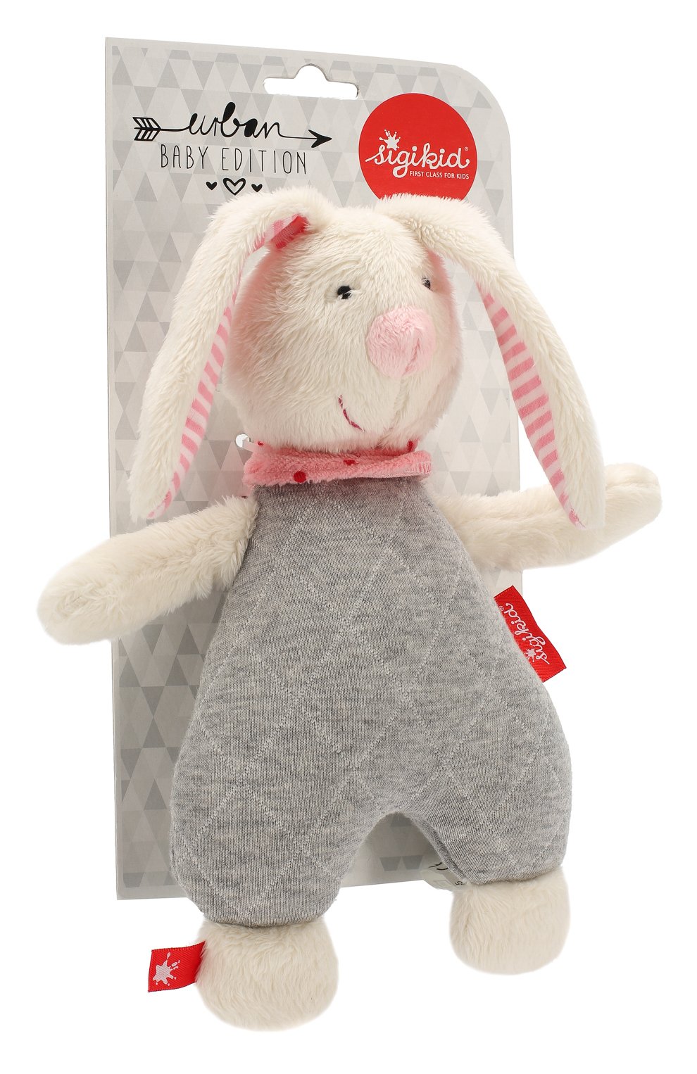 Игрушка розовый кролик SIGIKID разноцветного цвета по цене 3290 руб., арт. 39036, фото 2 Игрушка розовый кролик SIGIKID, арт. 39036, фото 2