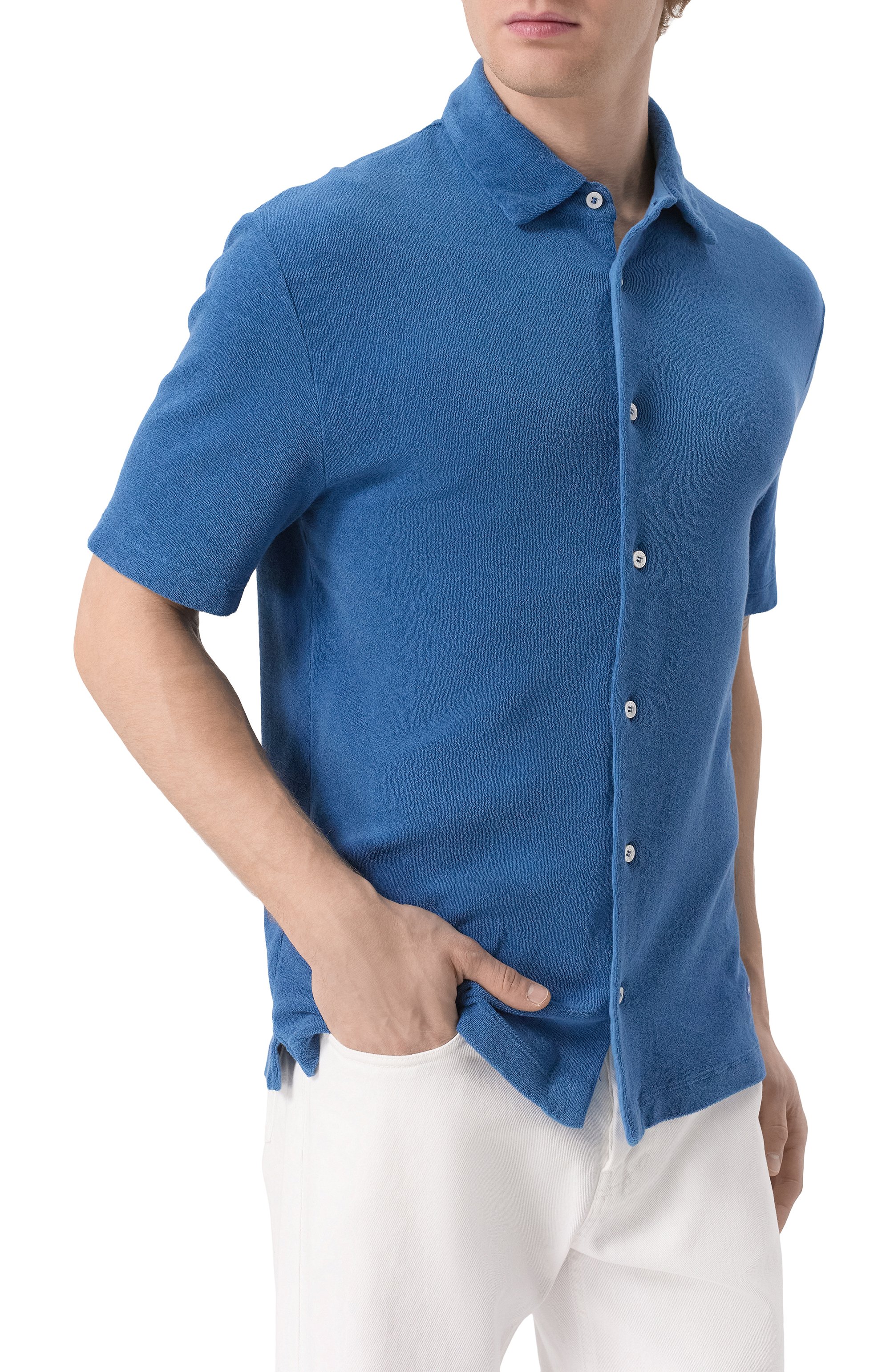 Хлопковая рубашка JACOB COHEN, арт. 25E P/JUR_8R023 001 M4529 TD, фото 3