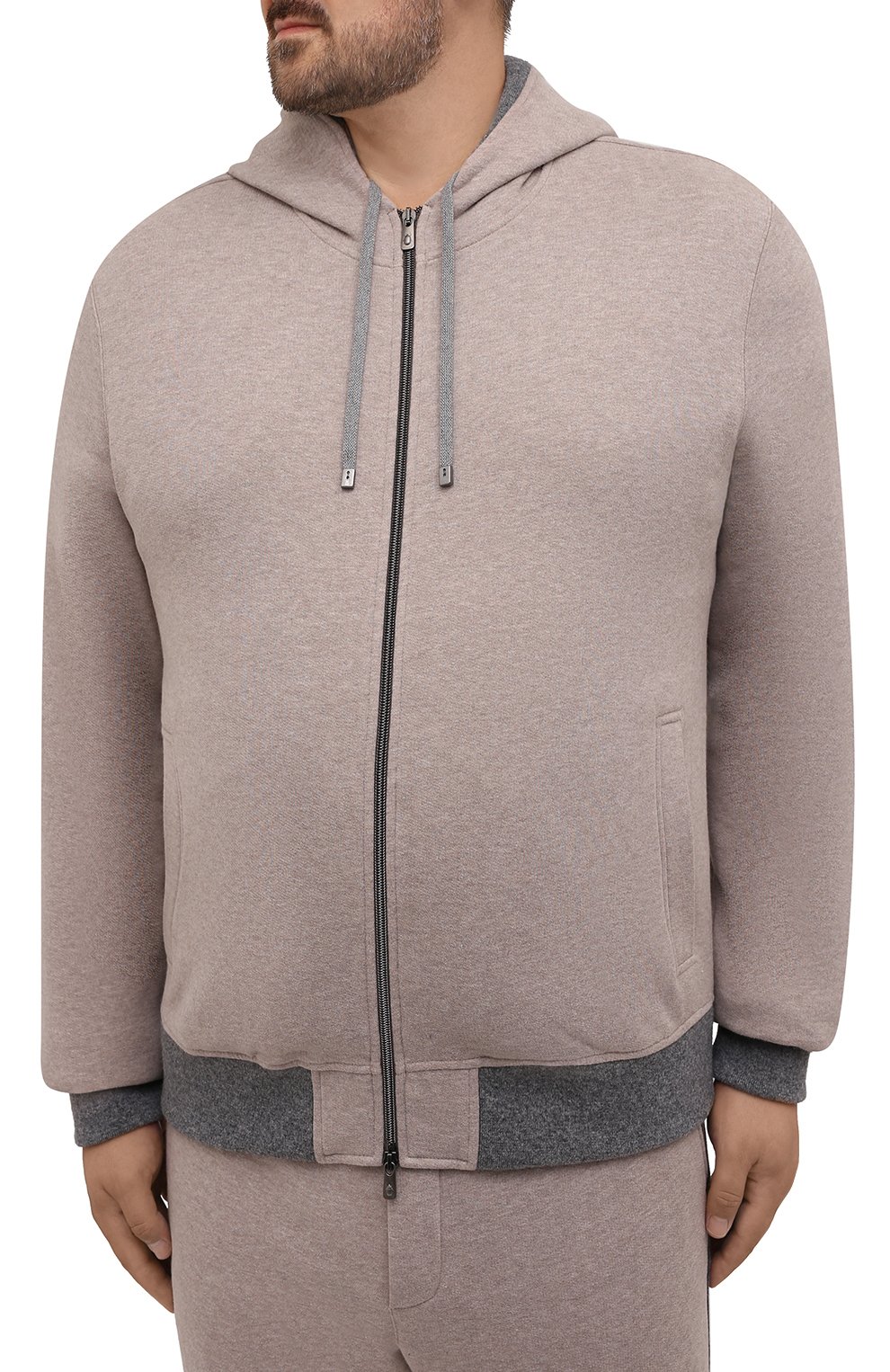 Спортивный костюм из хлопка и кашемира CAPOBIANCO, арт. 11MT30.FW00./58-60, фото 2