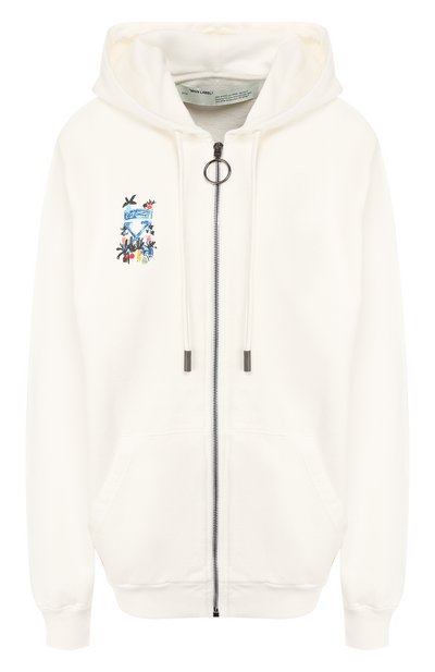 Женский хлопковая толстовка OFF-WHITE, арт. 0WBE003E190030630130